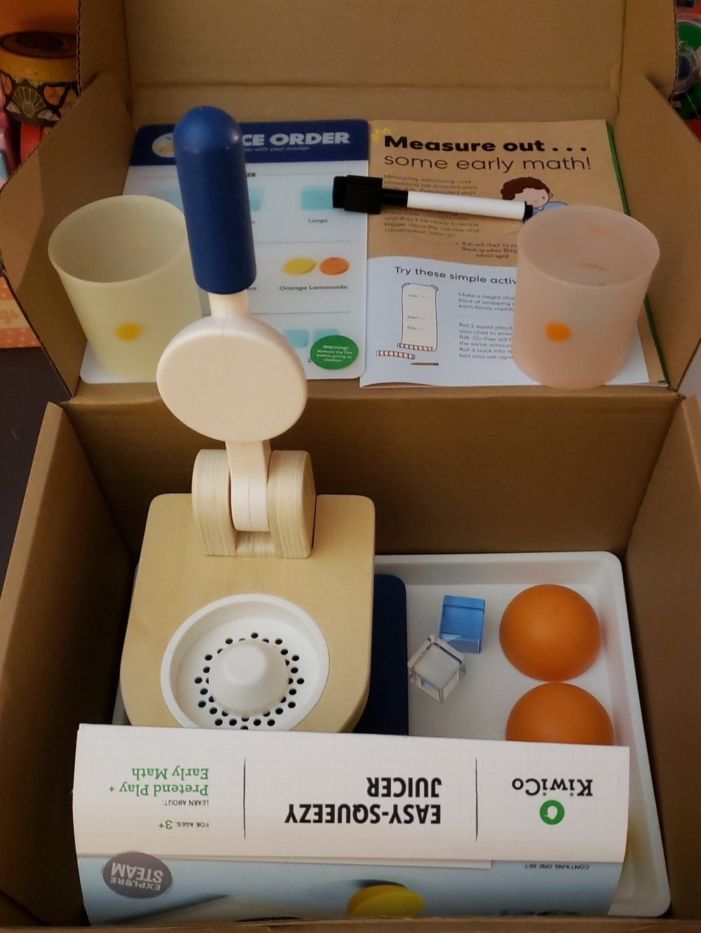 Kiwico Easy-Squeezy Juicer Set. With box.   lemonade stand. orange juice.kitchen - Picture 5 of 10